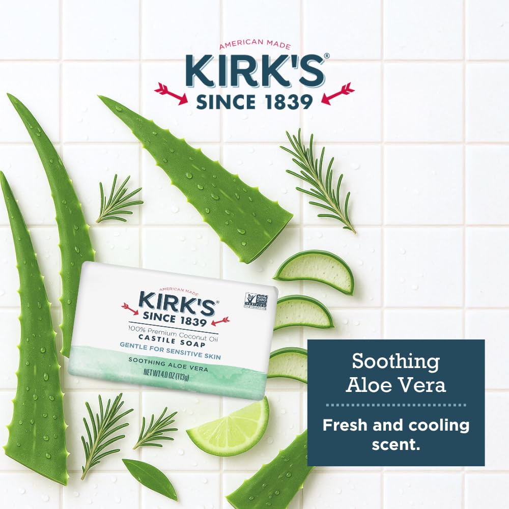 Kirk's Castile Soap Family use bar suitable for men, women, and children.