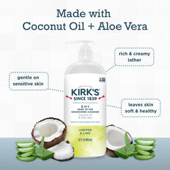 Sensitive-skin friendly formula suitable for all ages.