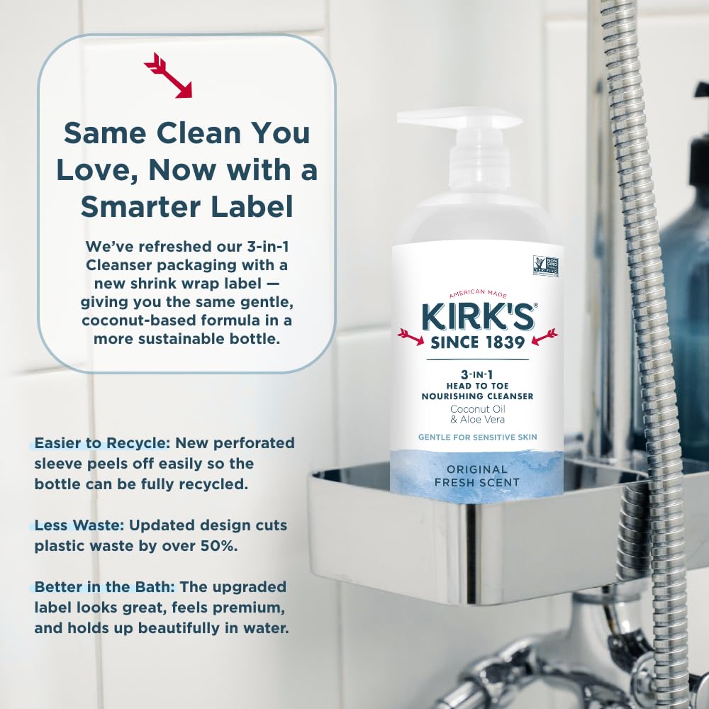Women-owned brand badge signals trusted quality from Kirk's