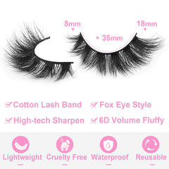 Kiromiro beginner-friendly strip lashes simplify application for a chic look.