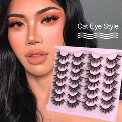 Kiromiro Easy to apply strip lashes simplify makeup application.