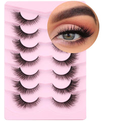 Kiromiro false lashes deliver a fox-eye look with long-lasting definition.