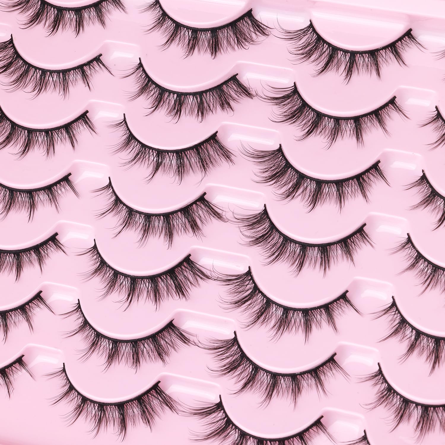 Kiromiro faux mink lashes with soft band offer comfortable wear.