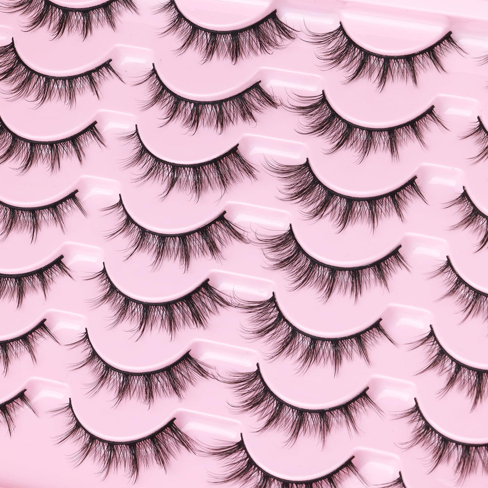 Kiromiro faux mink lashes with soft band offer comfortable wear.