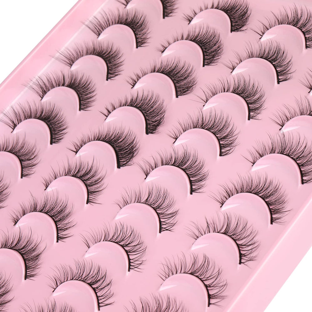 Kiromiro faux mink lashes with a lightweight cotton band for comfort
