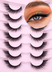 Kiromiro Fox Eye Lashes with dramatic 18mm length for a bold winged look