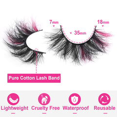 Kiromiro handmade dramatic lashes deliver volume with lightweight comfort.