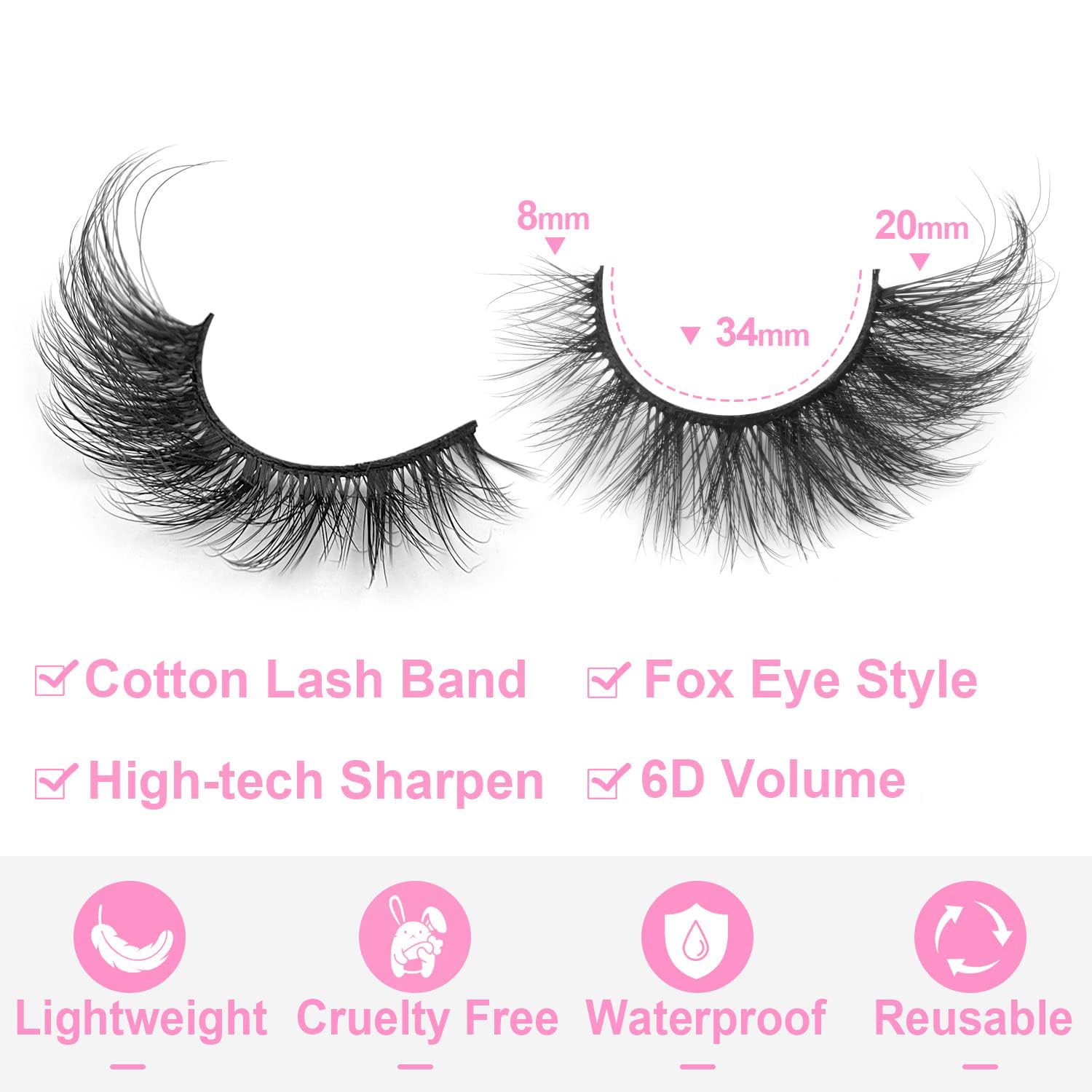 Kiromiro handmade natural false eyelashes deliver comfortable daily wear
