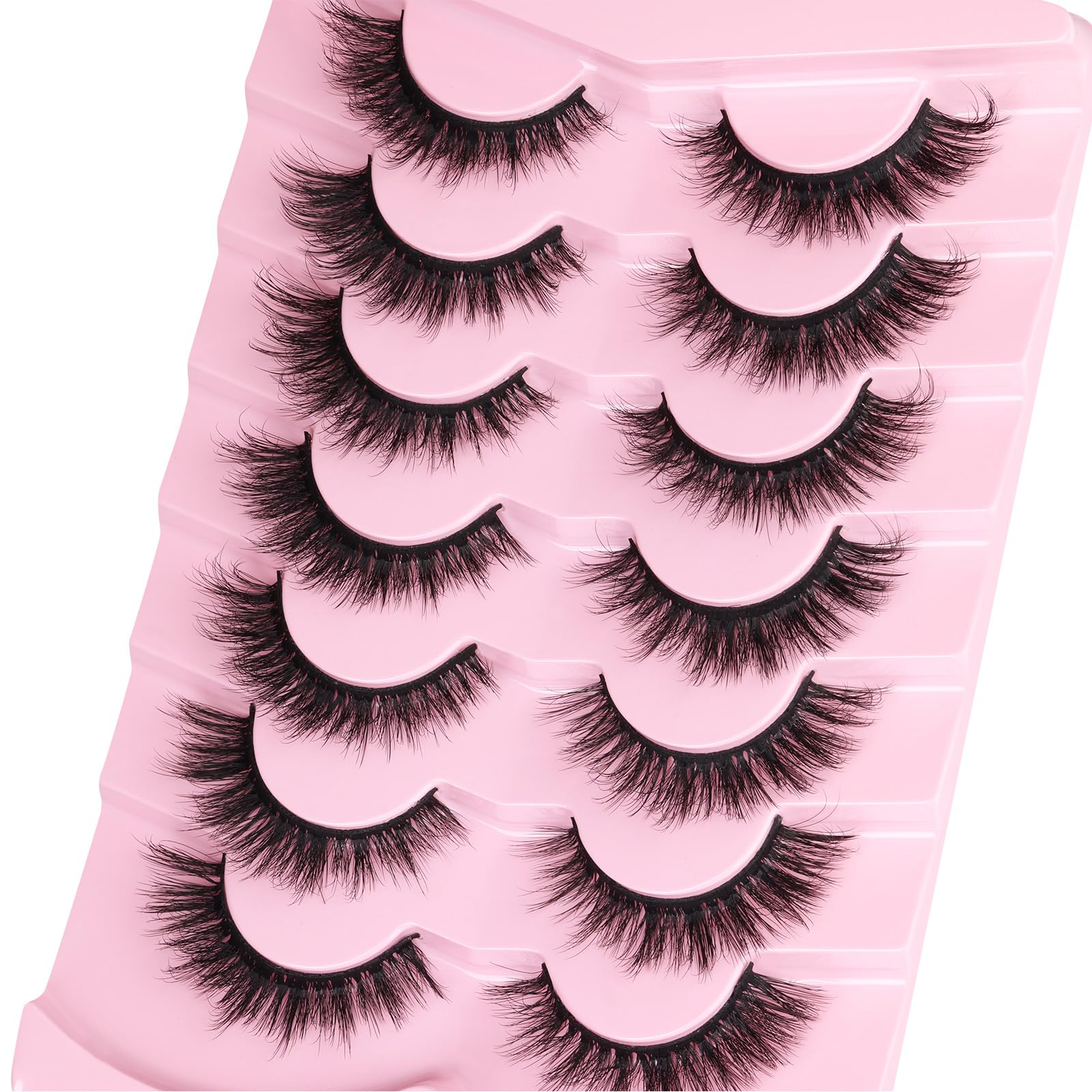 Kiromiro Lashes Wispy Faux Mink for a fuller lash line