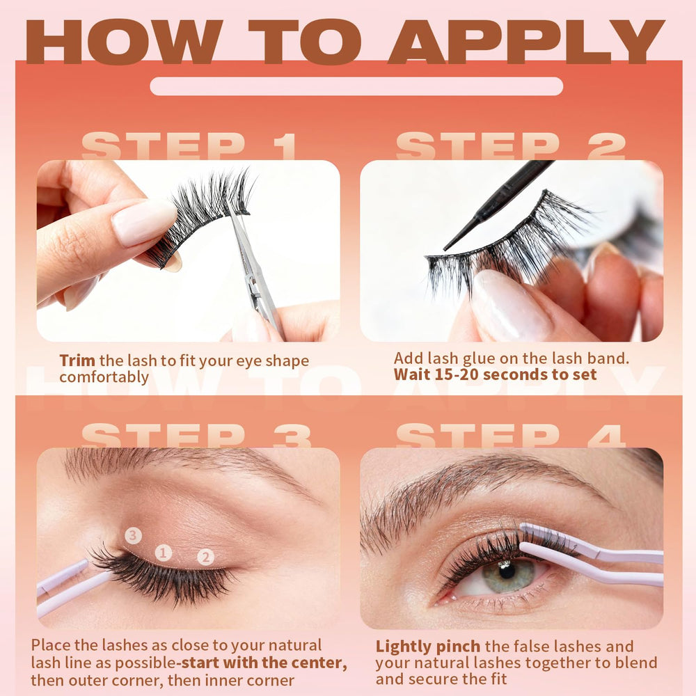 Kiromiro cotton band lash offers easy removal.