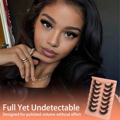 Kiromiro wispy style enhances natural lash line with lift.