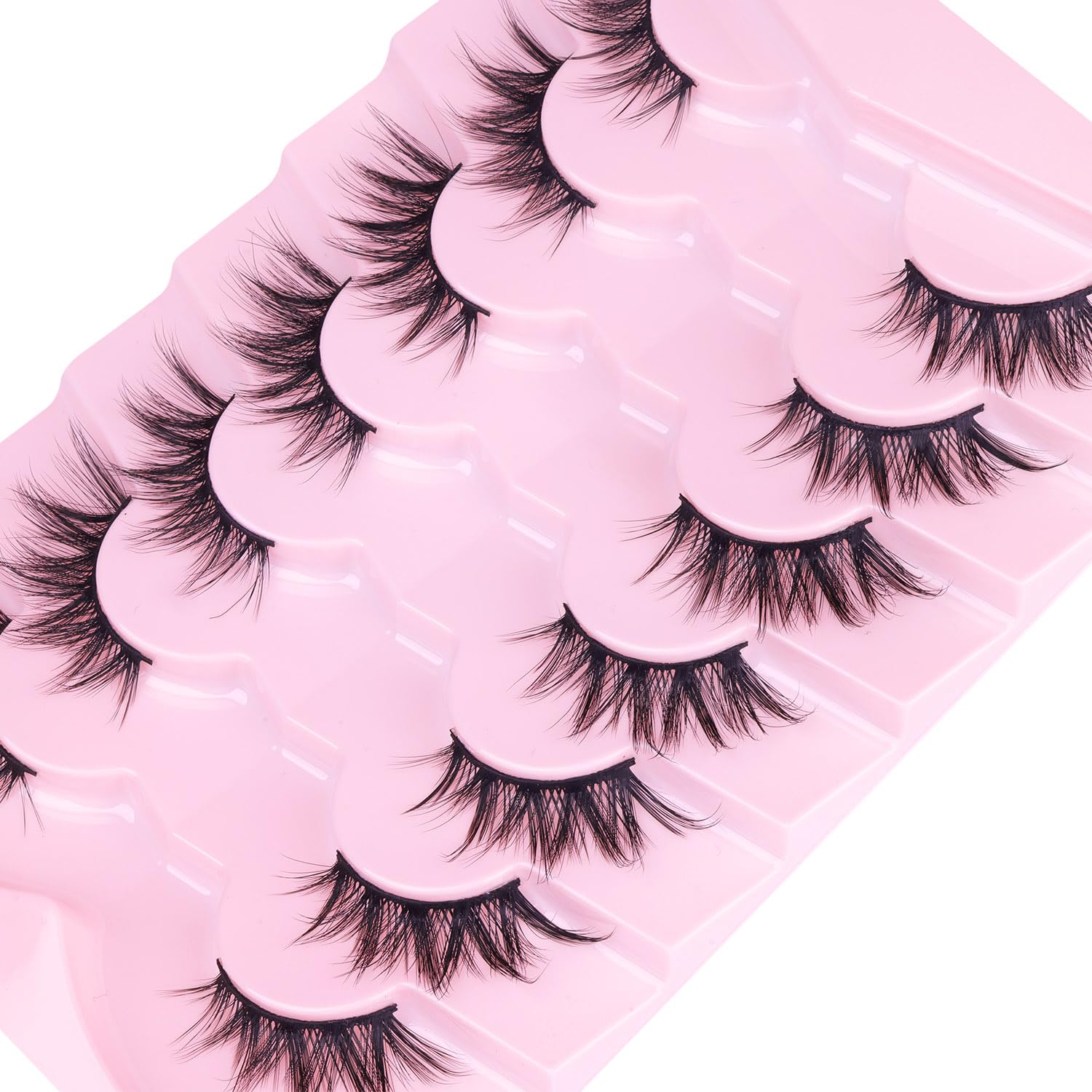 Kiromiro Reusable lashes seven-pairs pack offers versatile looks