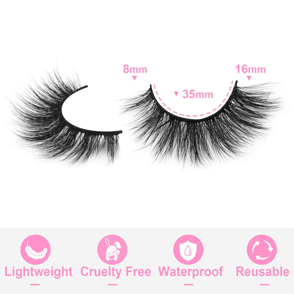 Kiromiro soft cotton band lashes provide comfort and easy wear
