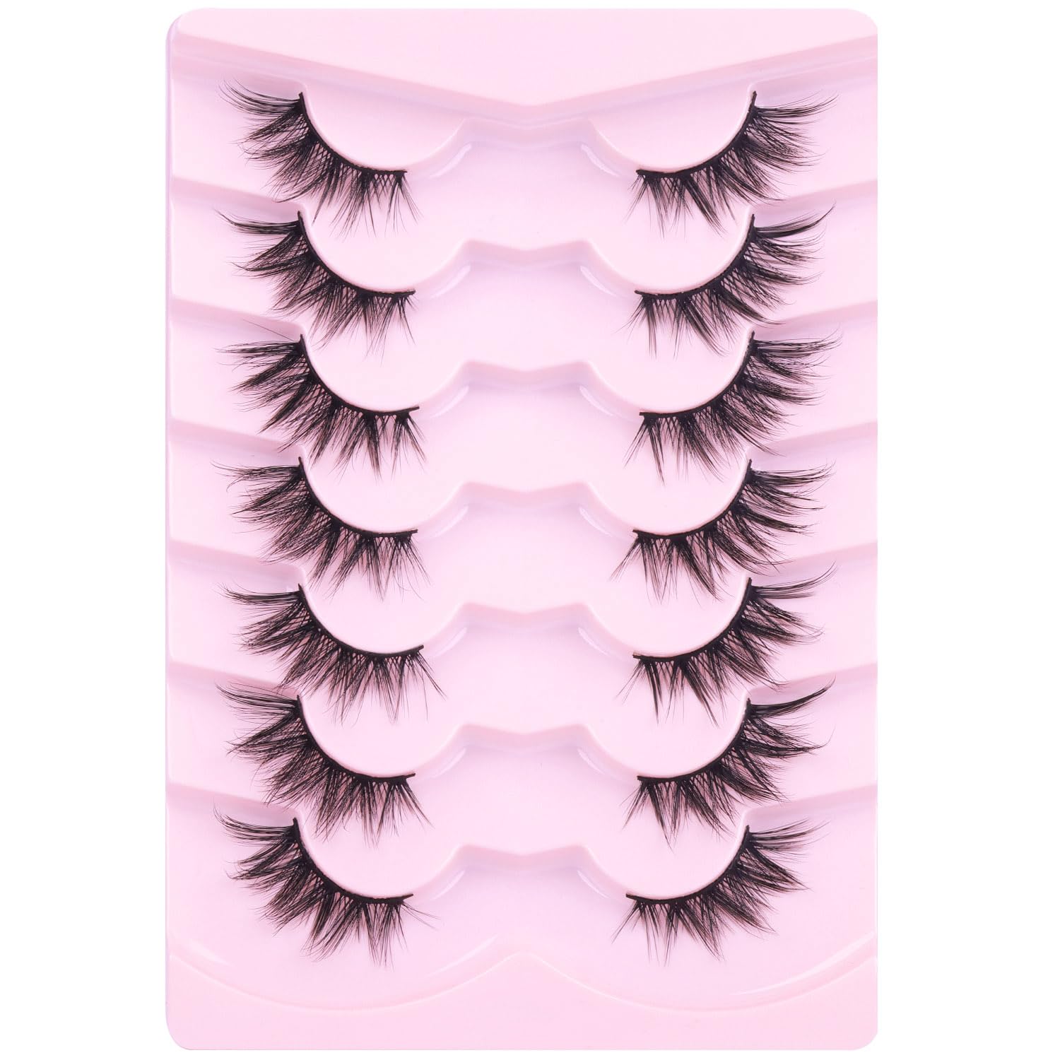 Kiromiro Wispy Faux Mink Fiber lashes provide lightweight volume