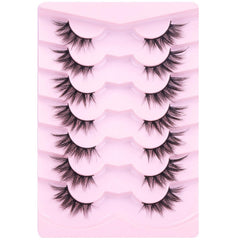 Kiromiro Wispy Faux Mink Fiber lashes provide lightweight volume