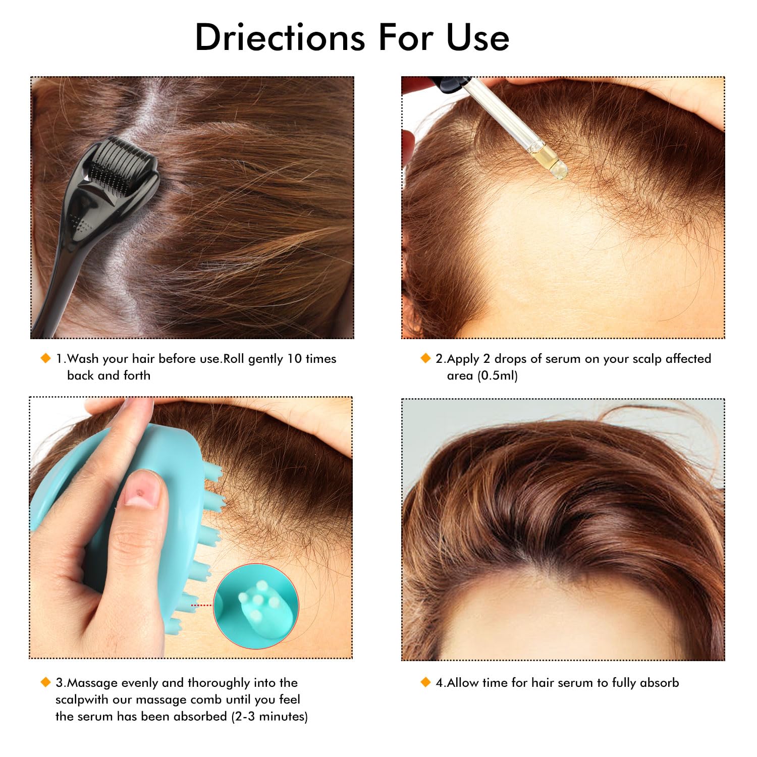 KIRUBRET Hair shine after use with smoother, frizz-free finish.