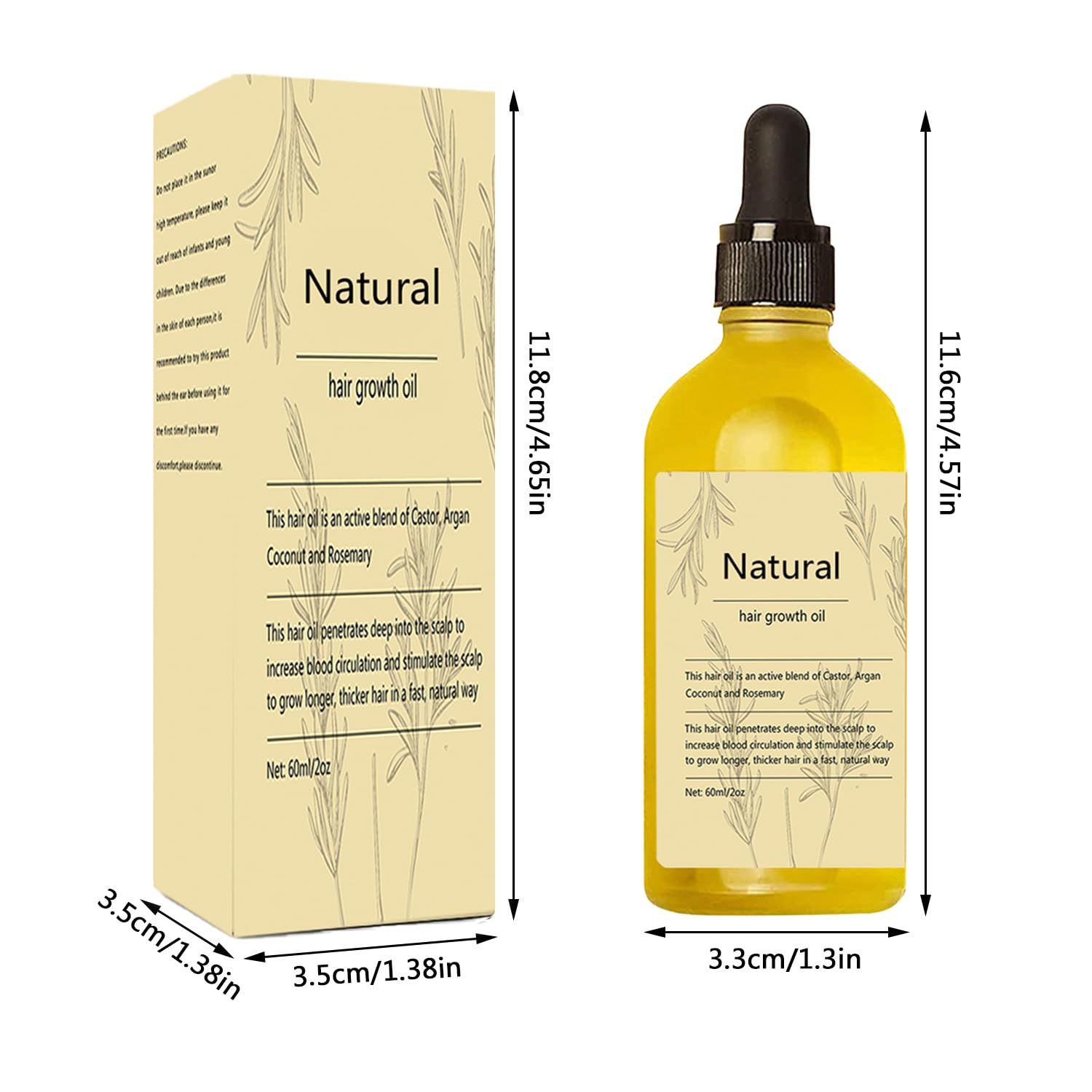 Kisinly Rosemary Oil cruelty-free seal indicating ethical production.