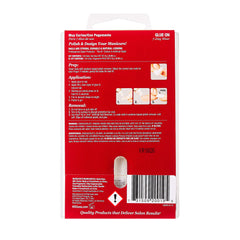 Kiss 100 Full Cover Nails hand-model shot highlighting easy application and even coverage.