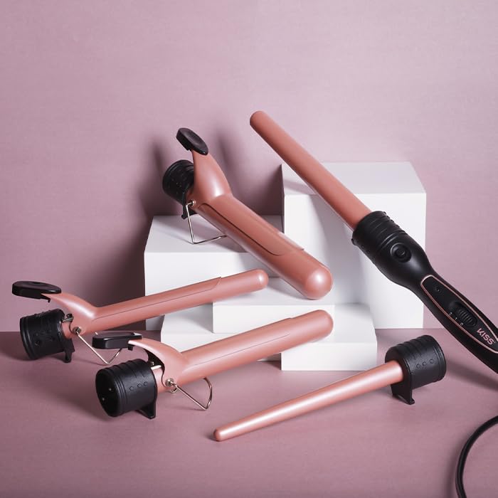 KISS 5-in-1 rose gold finish adds stylish look