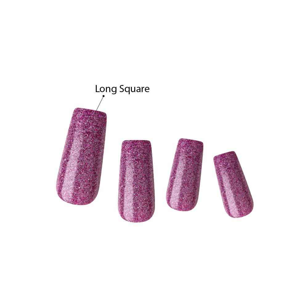 KISS Dreamdust ready-to-wear nails on hand for instant glam