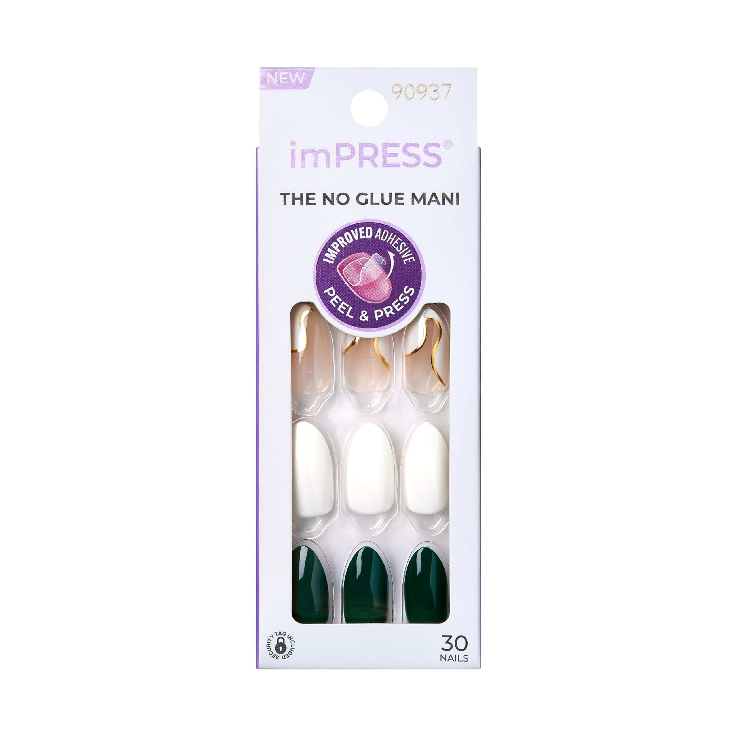 KISS imPRESS no-glue mani pack for quick at-home manicure