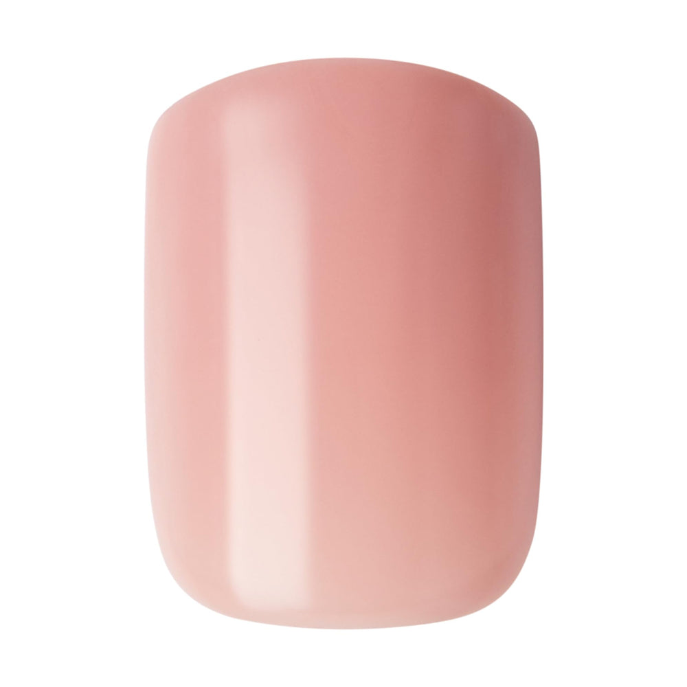 KISS imPRESS short-length squoval nails for a casual, day-to-night look
