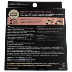 KISS Lashes Lure close-up highlights comfortable, reusable magnetic lashes.