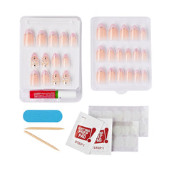 KISS Majestic nails pack shot shows 30 nails and included tools