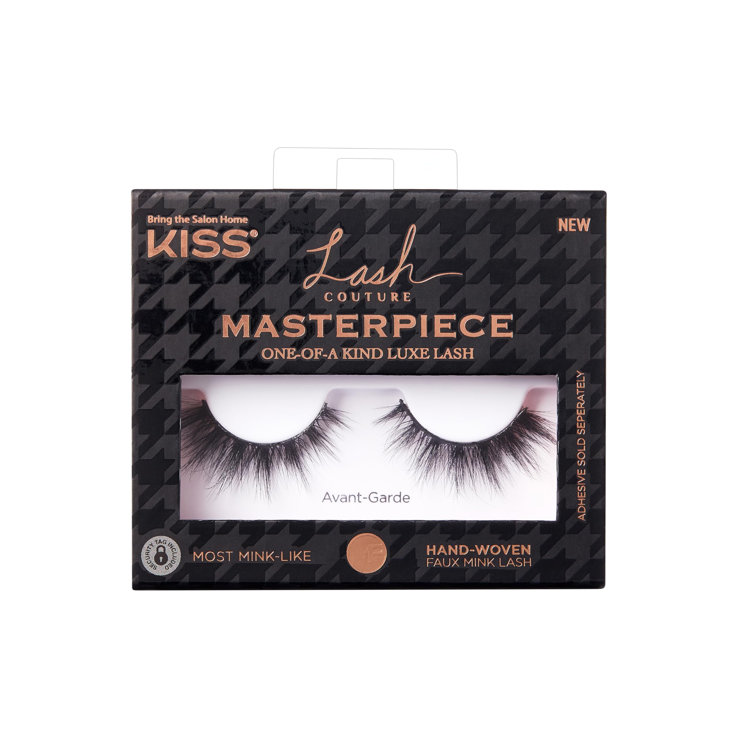 KISS Masterpiece Avant-Garde lashes with dramatic curl and lightweight comfort