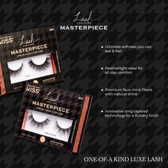 KISS Masterpiece Cruelty-Free Faux Mink fibers offer luxurious look