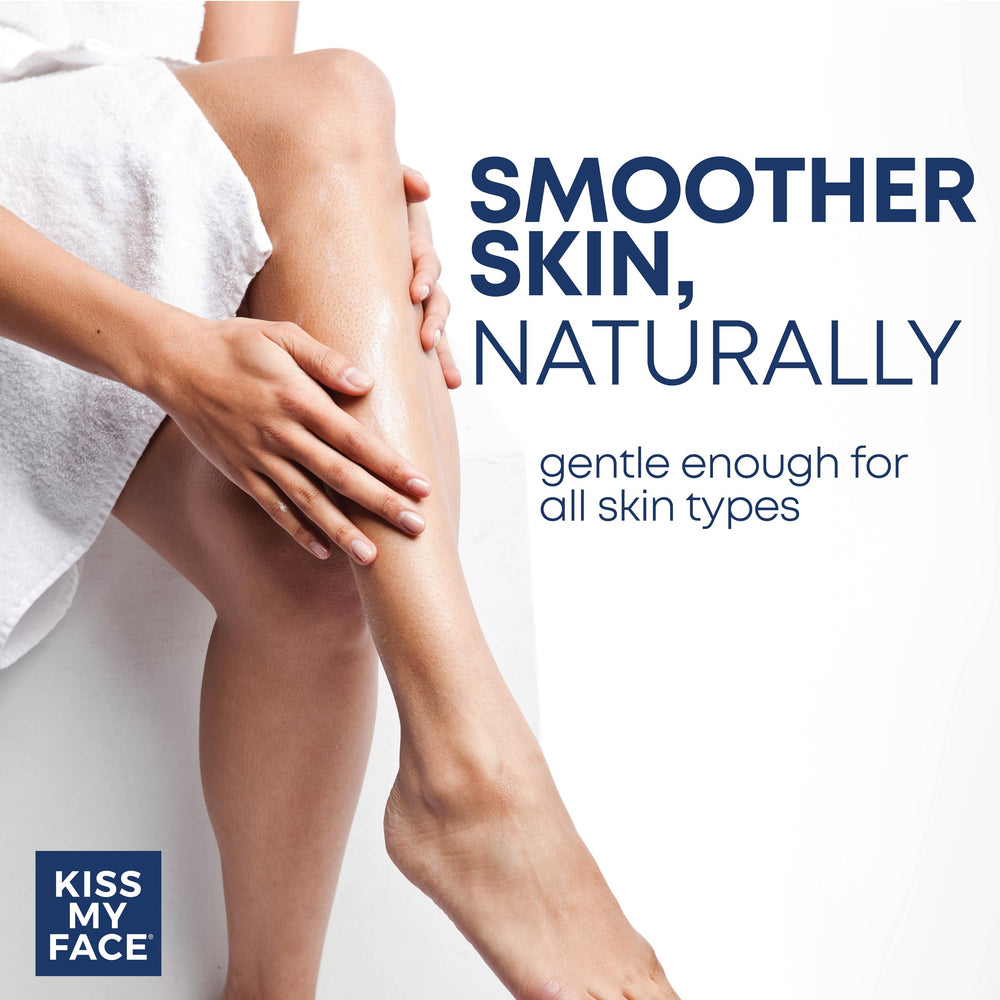 Goldenseal protection in Kiss My Face shave cream guards against nicks.