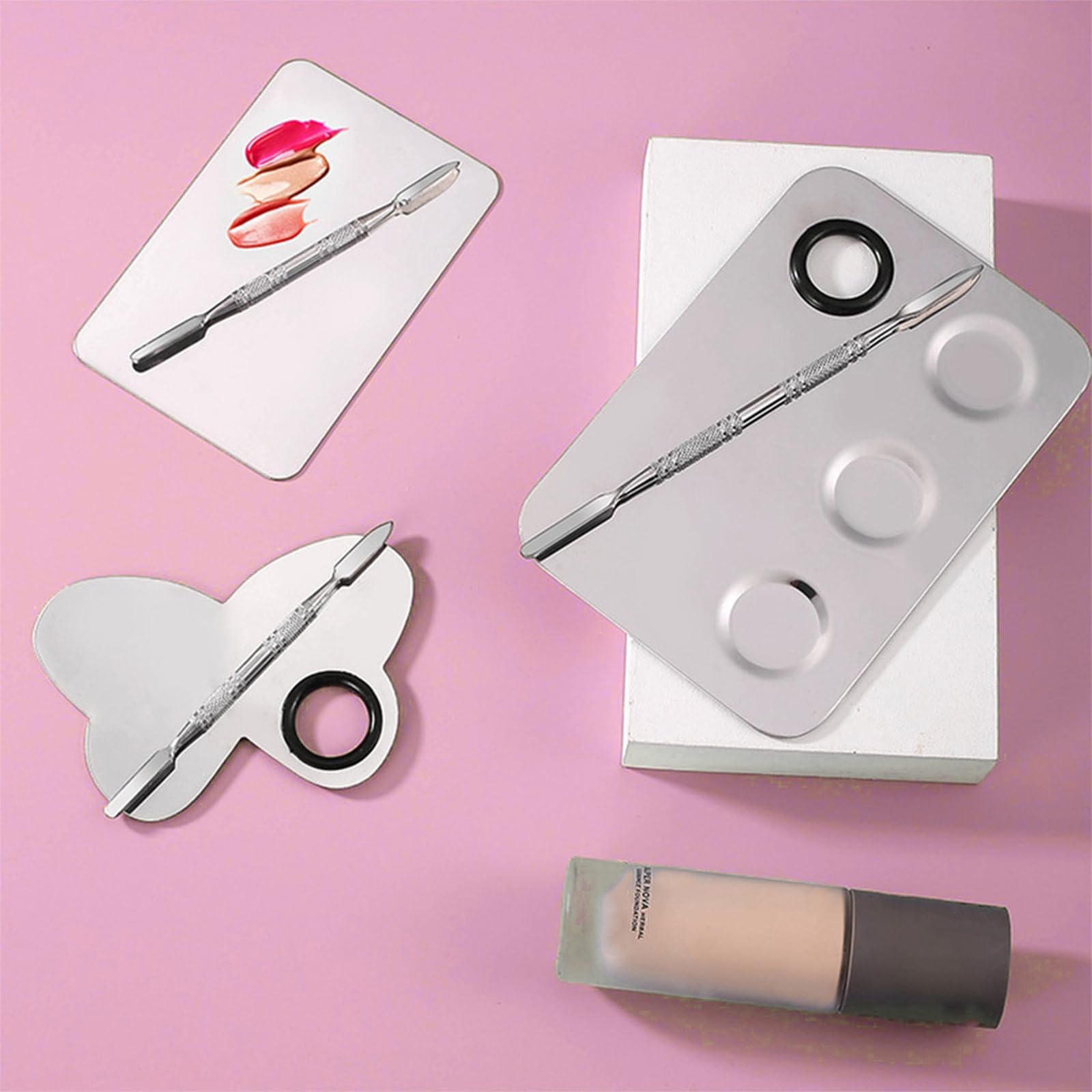 KissDate nail-art compatibility with paints and gels for DIY designs.