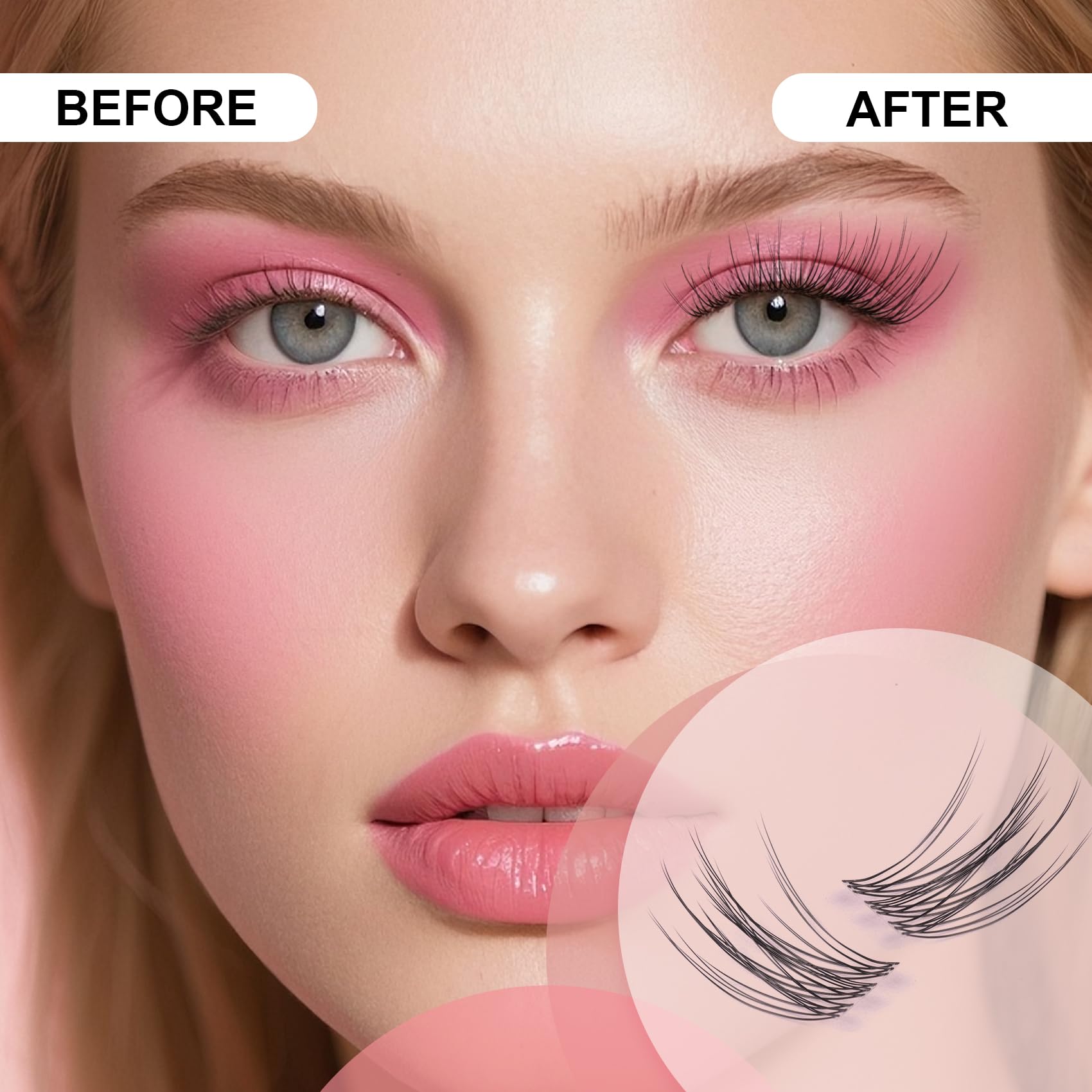 Kisslily lash remover enables gentle, residue-free removal.