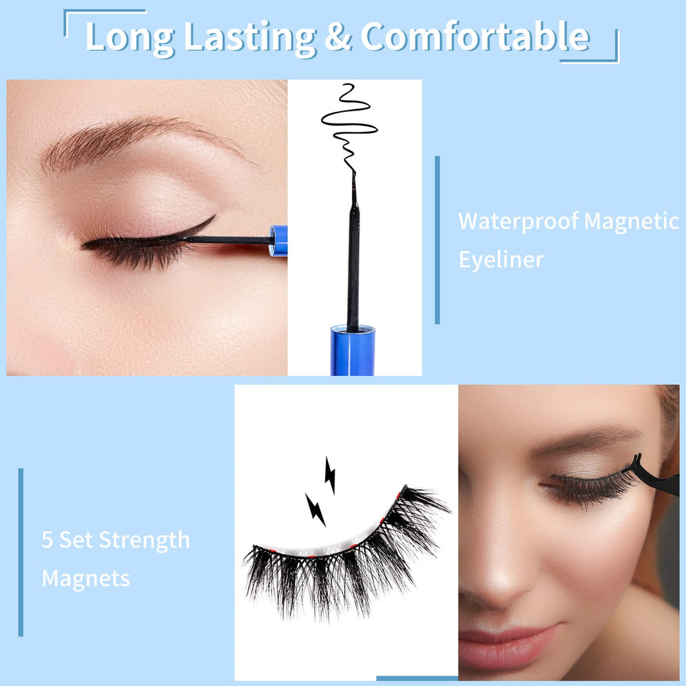 Kistep magnetic-eyeliner-precise-application: easy lash attachment with skin-friendly liner.