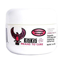 Kitikiti scalp & skin treatment 1oz bottle for minor scalp irritations and daily care