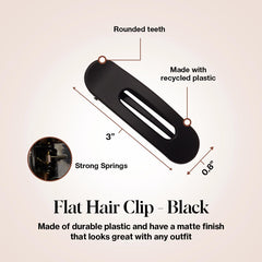 Kitsch small clip for fine hair and delicate sections during quick fixes