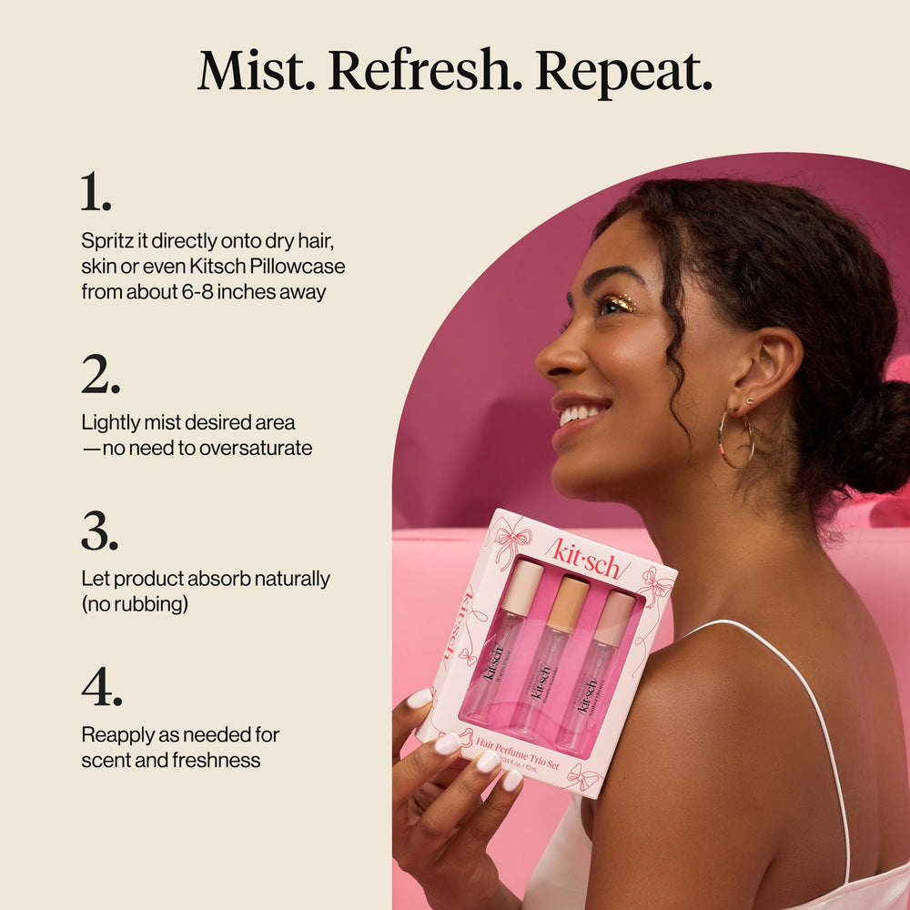 Kitsch Hair Perfume Mini Bottles Collection for on the go