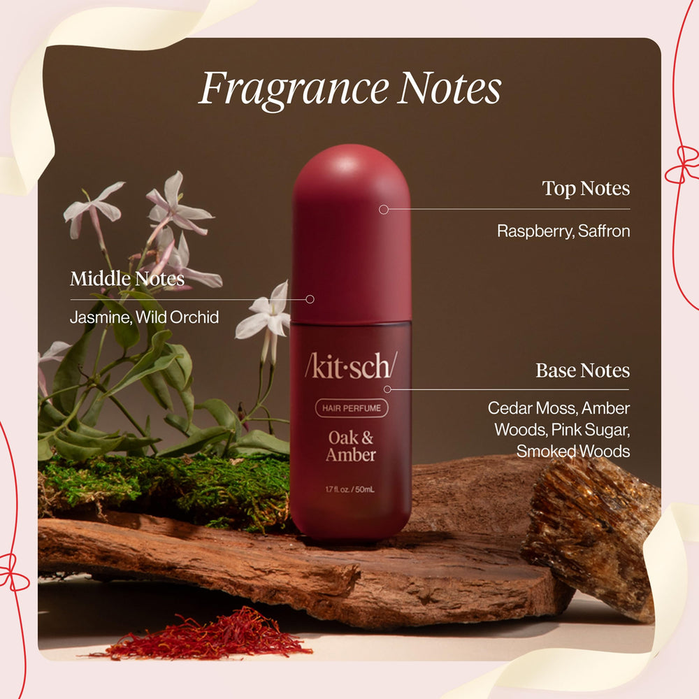 Kitsch odor-eliminating technology concept showing fresh strands on demand