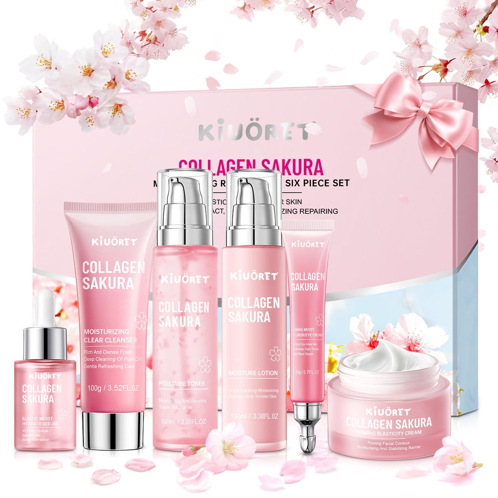 KIUORET Sakura Cleanser bottle for gentle cleansing and hydration
