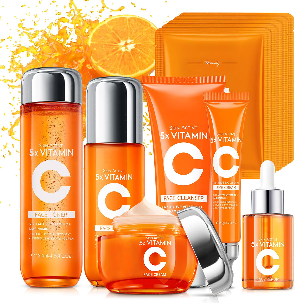 KIUORET Vitamin C Cleanser for gentle cleansing and oil control.