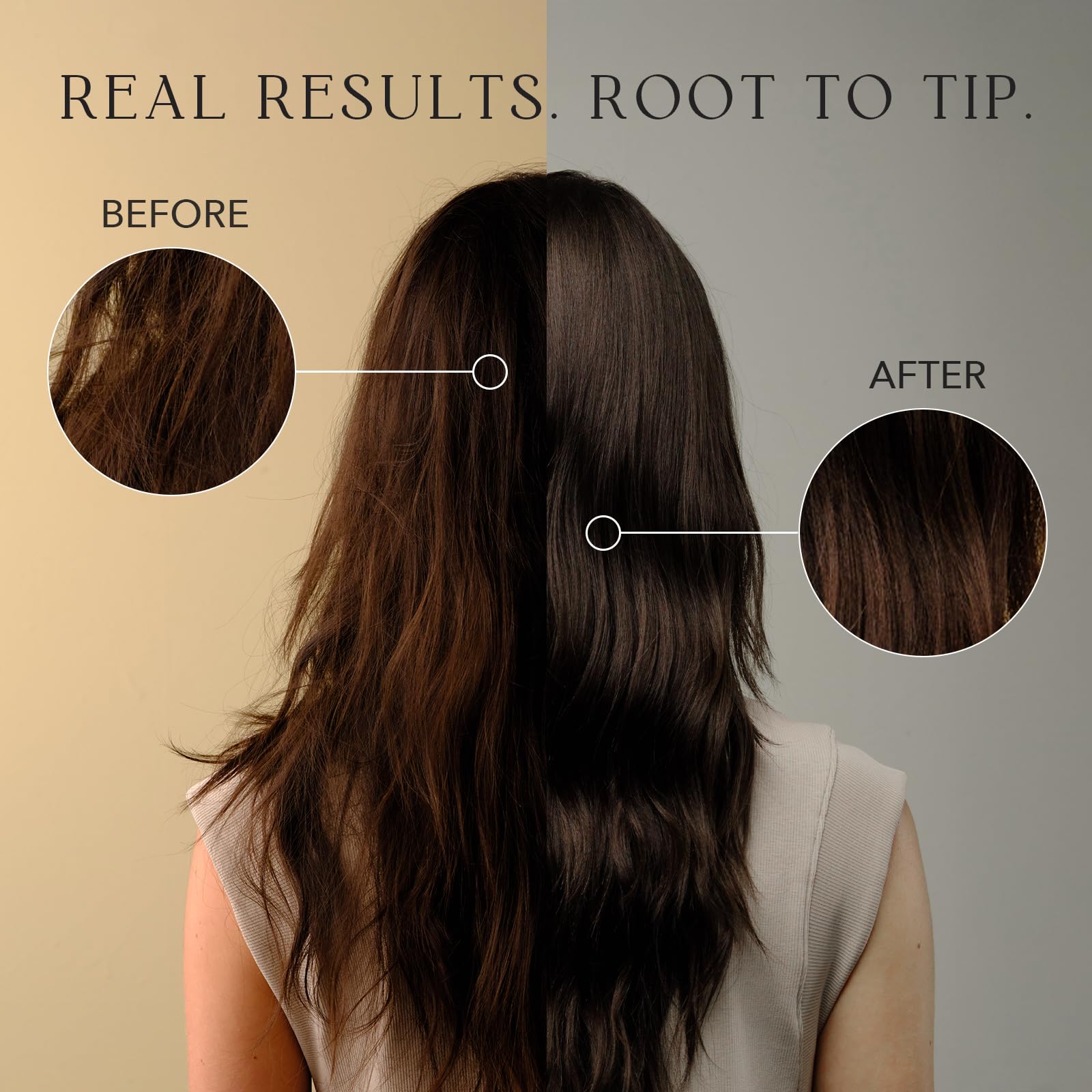 KIWABI Root Beaute label close-up emphasizing pH balanced formula.