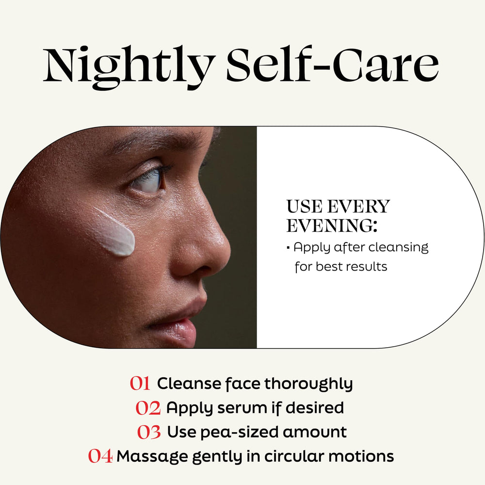 Kiyomi Skin Night Cream 5-ALA ingredients panel featuring the regeneration complex.