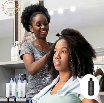 KizaiaCare detangler helps reduce frizz and define curls.
