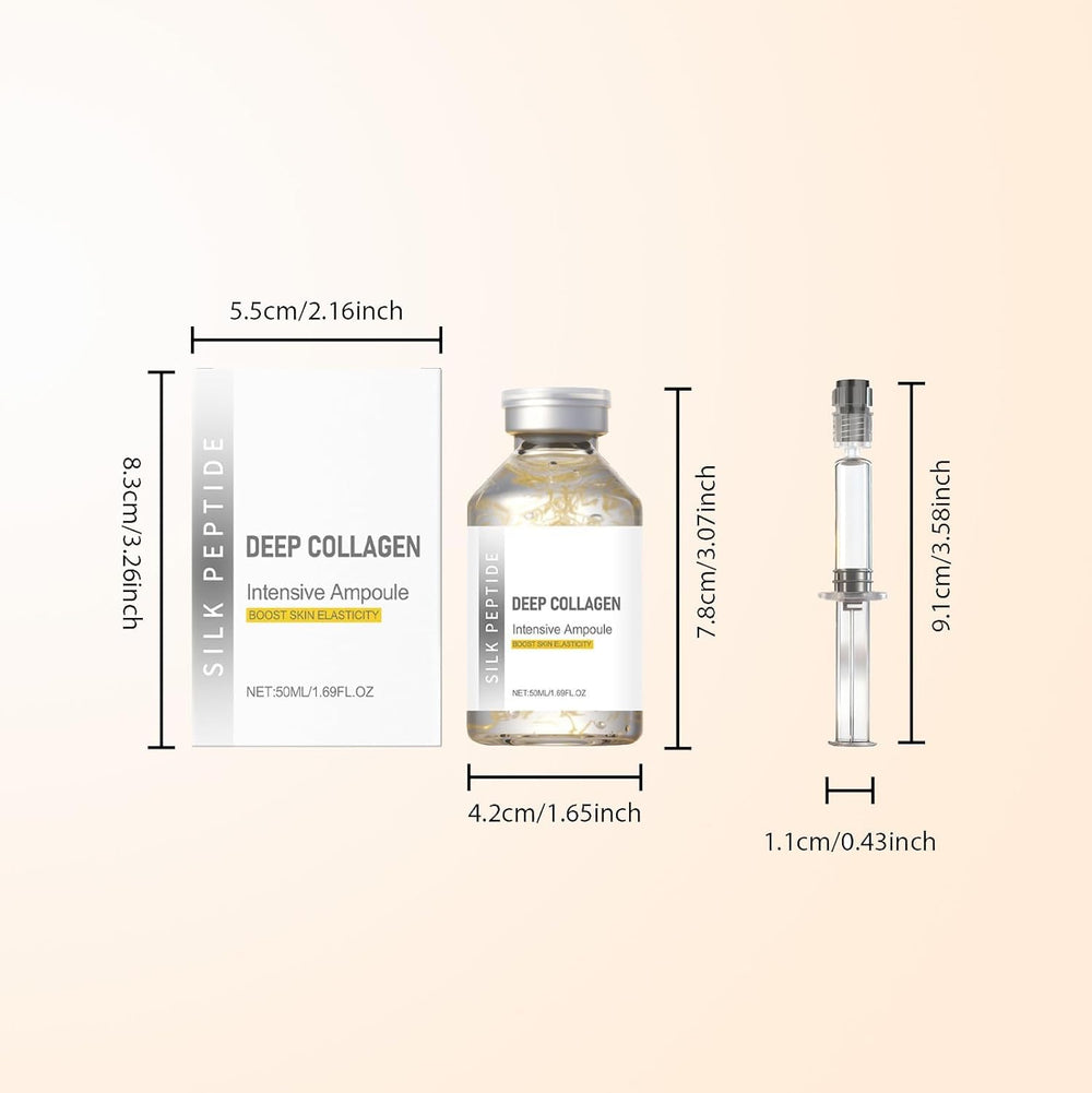 KKINYAS Silk Peptide Essence close-up shows quick absorption for hydrated skin.