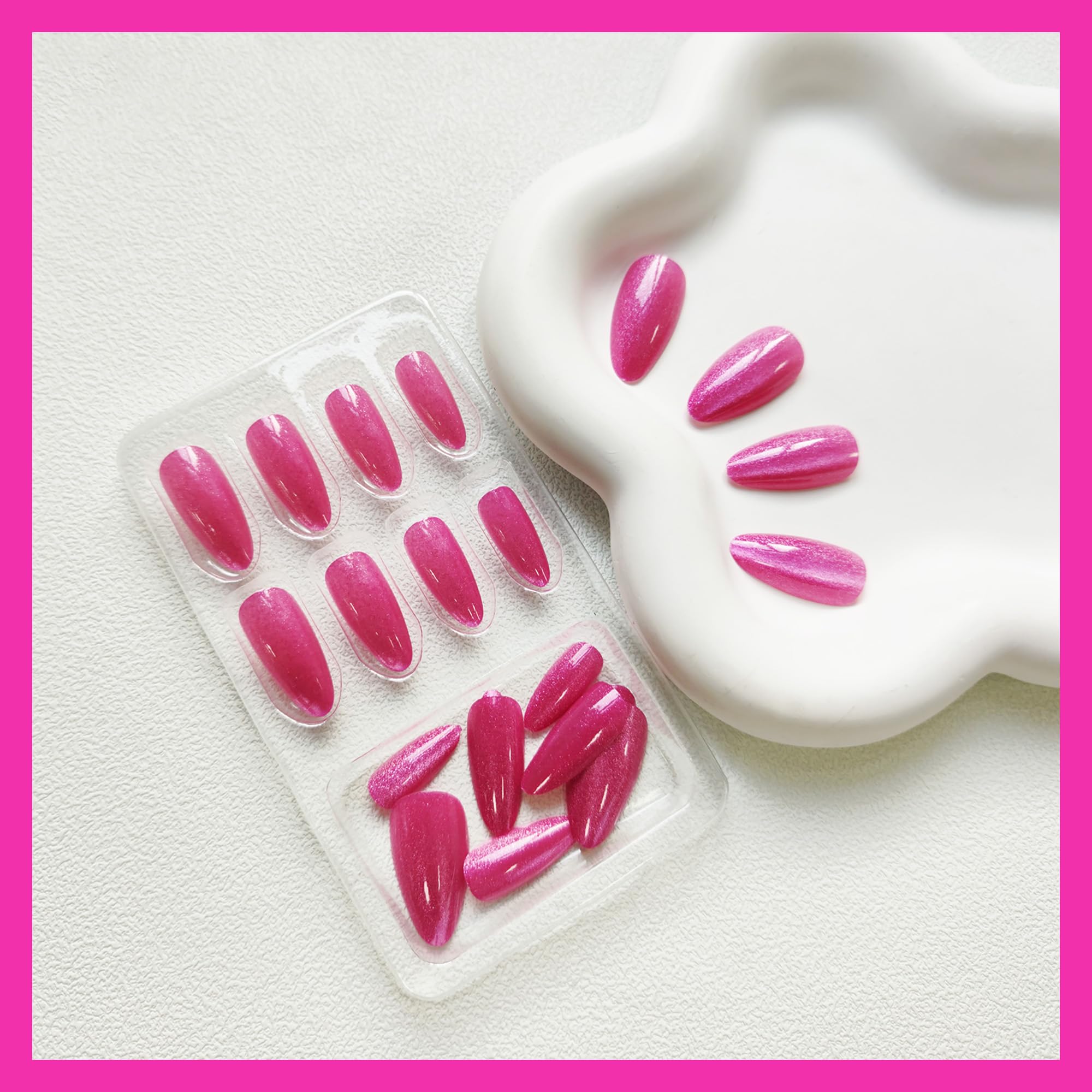 KKUUOO 24-piece nail kit includes files and stickers for at-home manicure.