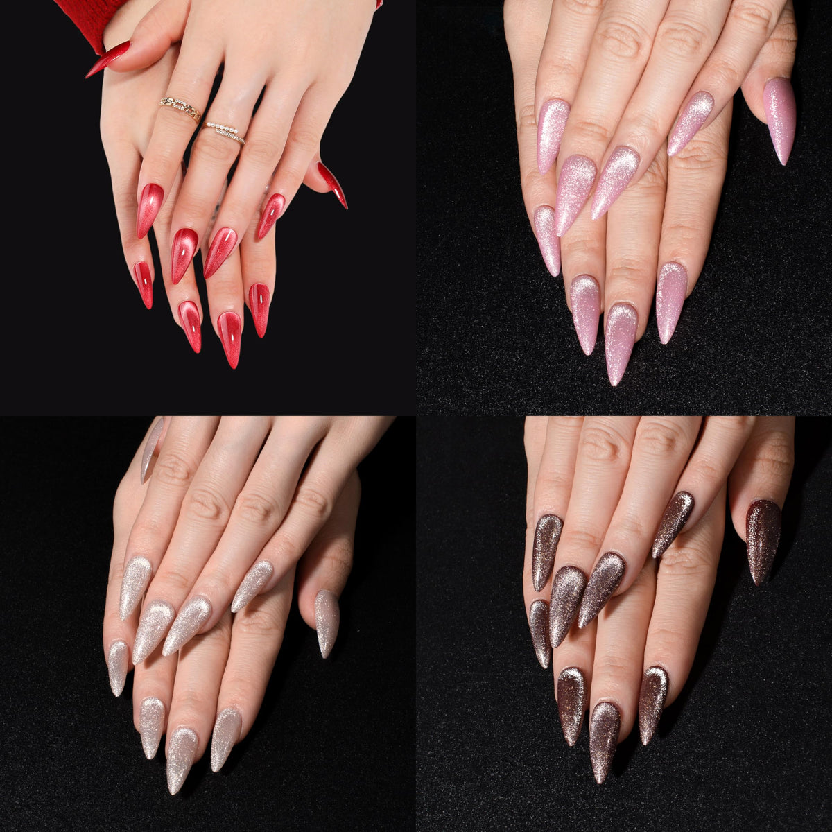 KKUUOO velvet gradient nails for an easy at-home manicure