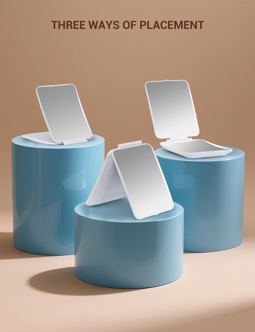 Klarh travel mirror compact and bag-friendly for travel