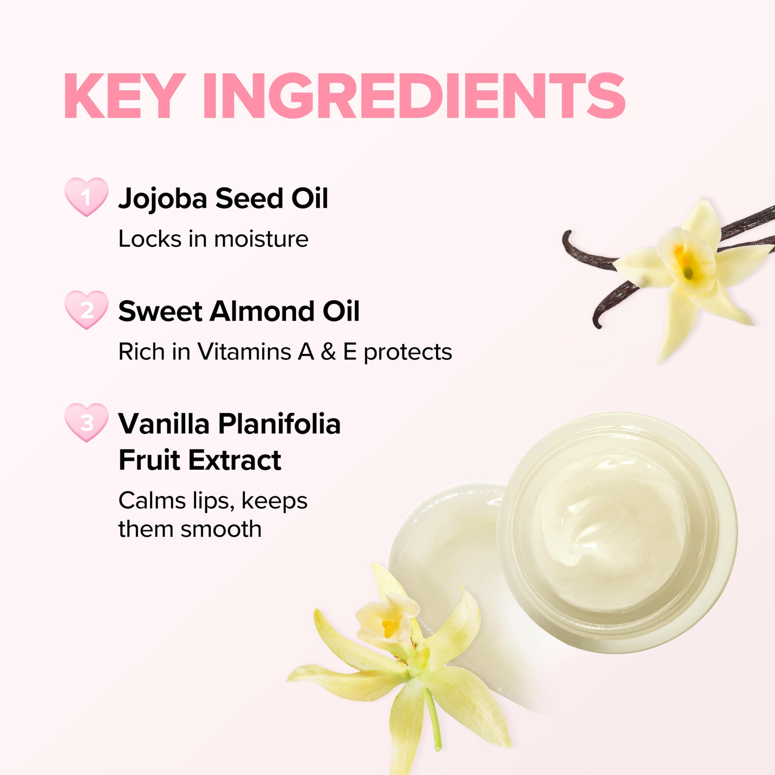 Klavuu Lip Mask daily moisture balm in a compact jar.