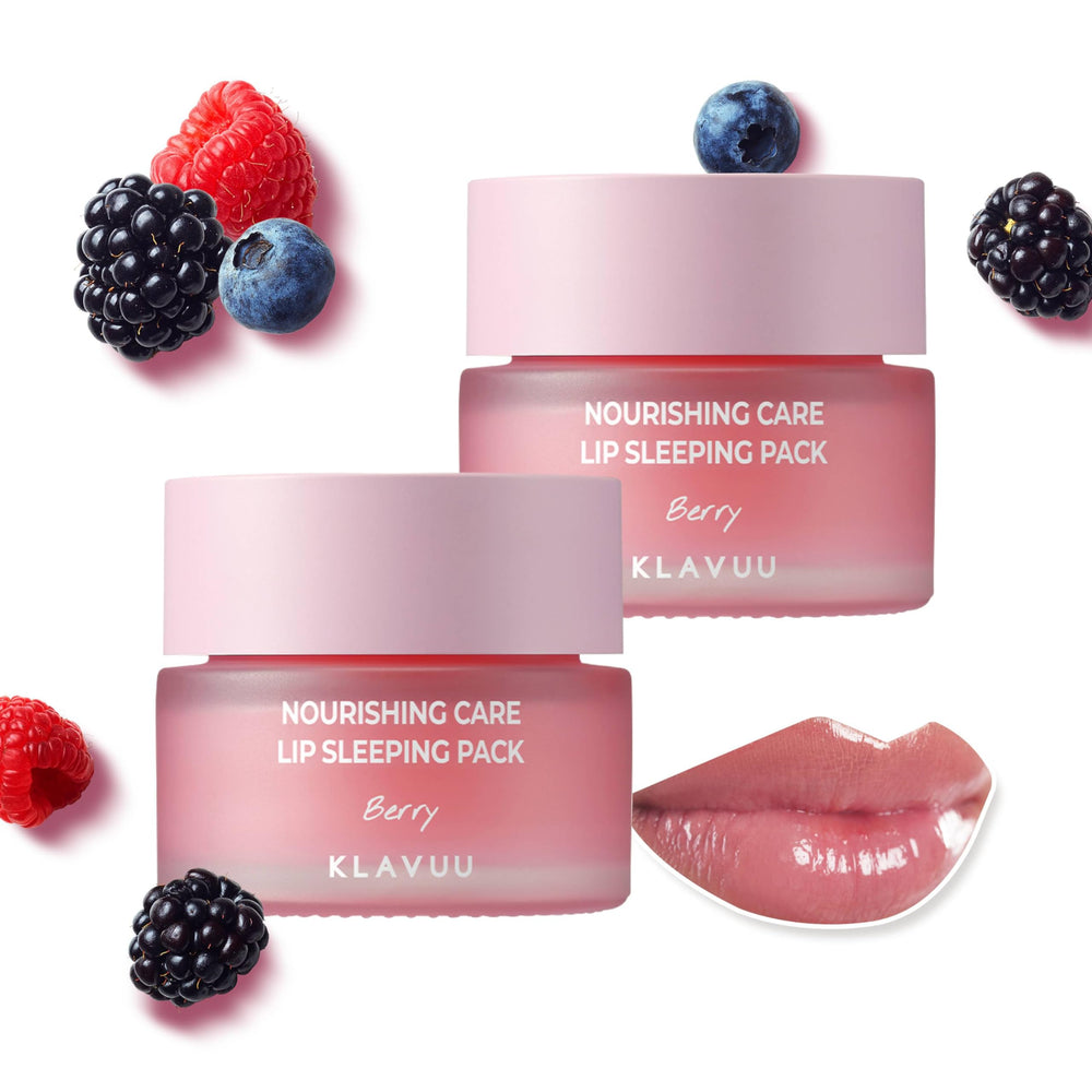 Klavuu Lip Mask Sleeping Pack overnight hydration for ultra-dry lips.