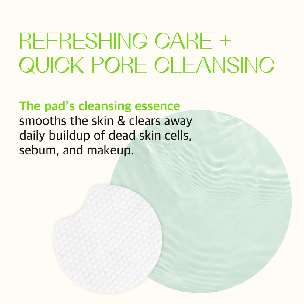 KLAVUU Phytoncide Quick Cleansing Pad moisturizing result leaves skin nourished